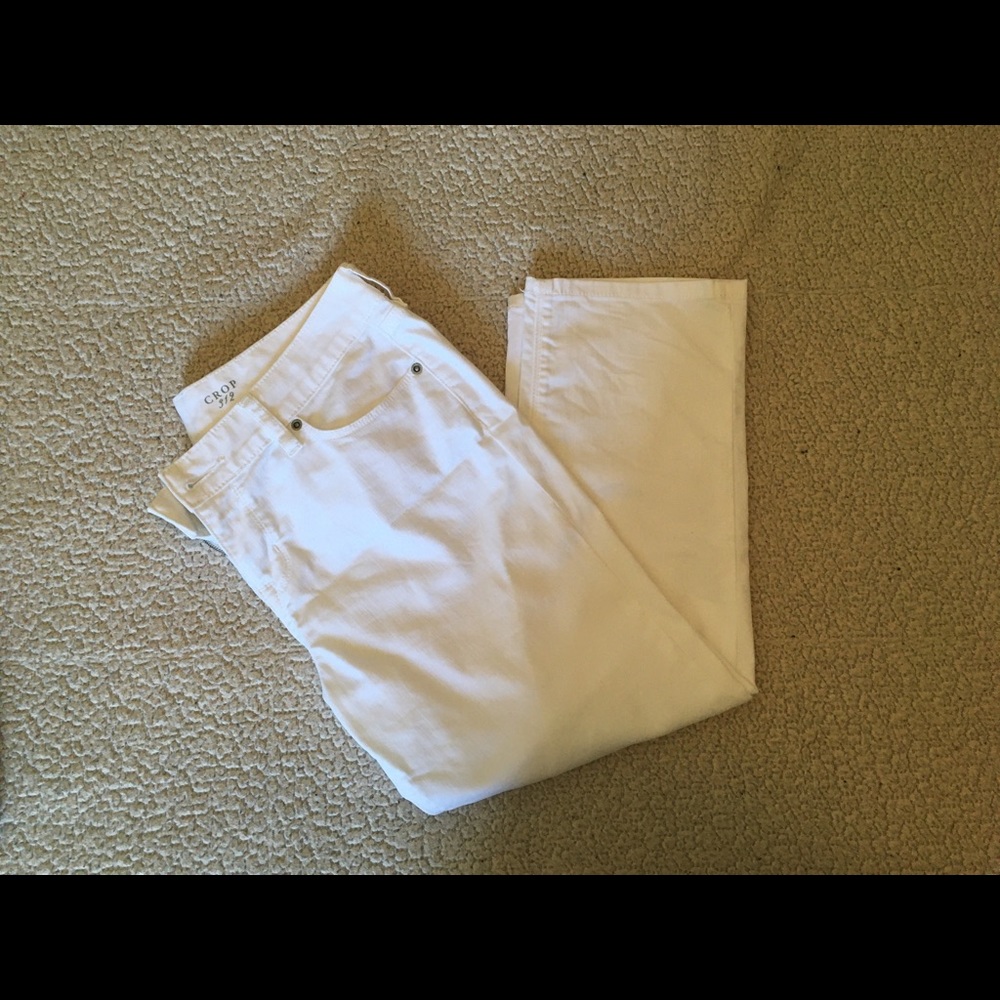 Capri white jeans